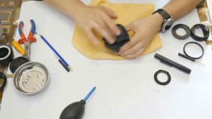 Объектив Гелиос 44м-6 (чистка линз, диафрагма).