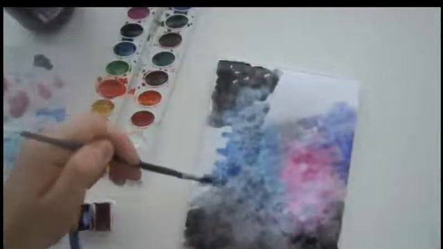 Как быстро нарисовать космос смотреть онлайн