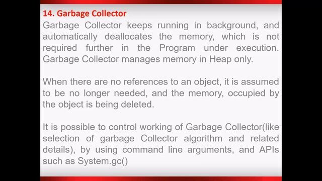 Java Garbage Collector смотреть онлайн