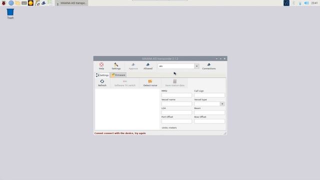 AIS Transceiver in Openplotter смотреть онлайн