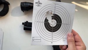 Вайгач ППК-17 результаты отстрела на точность