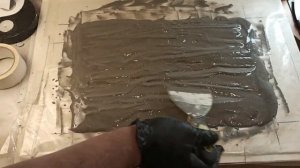 Гипсовый кирпич без формы.(своими руками)