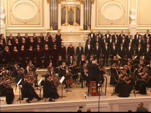 "Экипаж - одна семья" (музыка В.Плешака - слова Ю.Погорельского) - хор и оркестр Капеллы СПБ