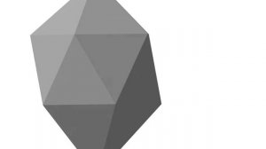 Икосаэдр построенный средствами КОМПАС V12
