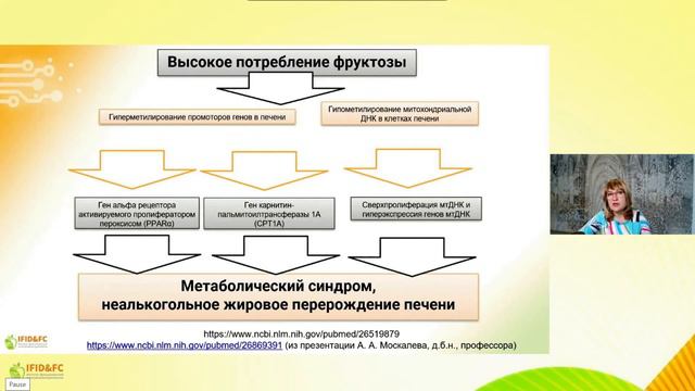 Модель персонифицированного диетологического плана. Продолжение. смотреть онлайн