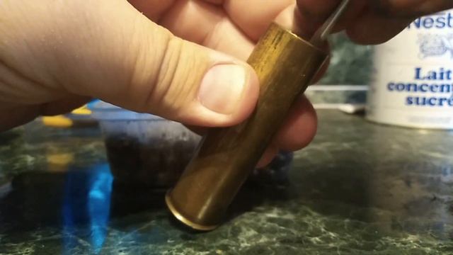 Прадедовский (забытый) метод заряжания латунной гильзы 12 калибра. смотреть онлайн