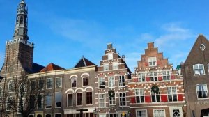 Travel in Europe. Old Dutch Town Leiden.