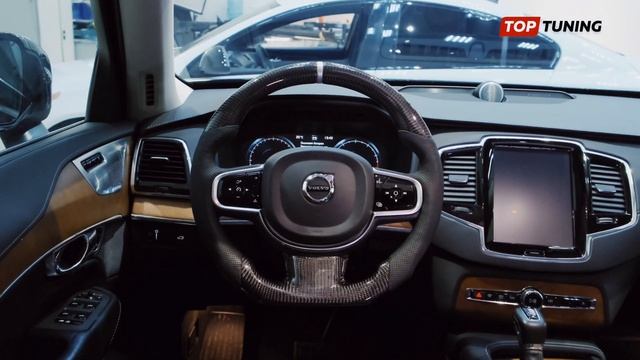 Карбоновый 3D руль Inscription для Volvo XC90, XC60, S90(V), S60(V)