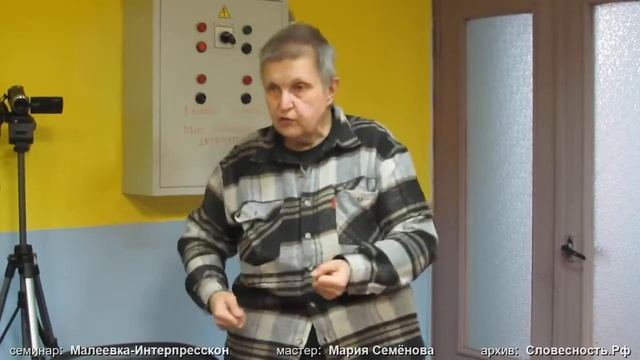 Мария Семёнова: «Учи, зараза, матчасть!» - доклад на семинаре «Малеевка-Интерпресскон» смотреть онлайн