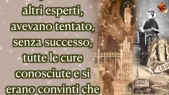 6 Febbraio, Novena a Nostra Signora di Lourdes con Bernadette.Quinto giorno: "la Madonna ti guarirà