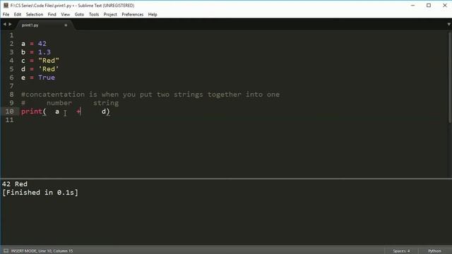 Python Programming Series (Input and Output 1): Print function смотреть онлайн
