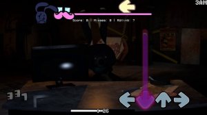 FNF:Markiplier in FNATI / Ourple Guy Bite Five Nights at Treasure Island Mix █ Friday Night Funkin