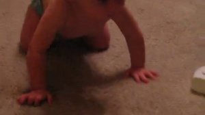 Sabriel Eden's first actual crawl