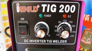 เครื่องเชื่อม,ตู้เชื่อมไฟฟ้า Tig IWELD TIG200 ราคา7900
