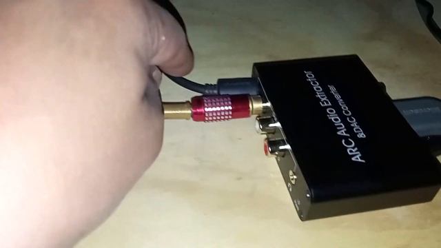 HDMI Audio Return Channel (ARC) & DAC Audio Converter Español México