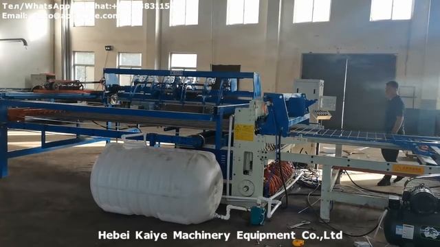 Автоматический Станок для сварки кладочной сетки смотреть онлайн