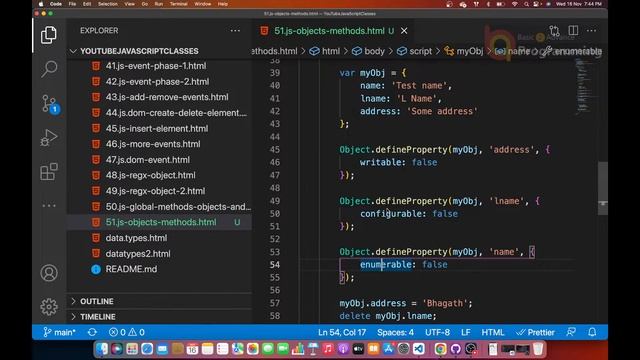 35. Javascript object