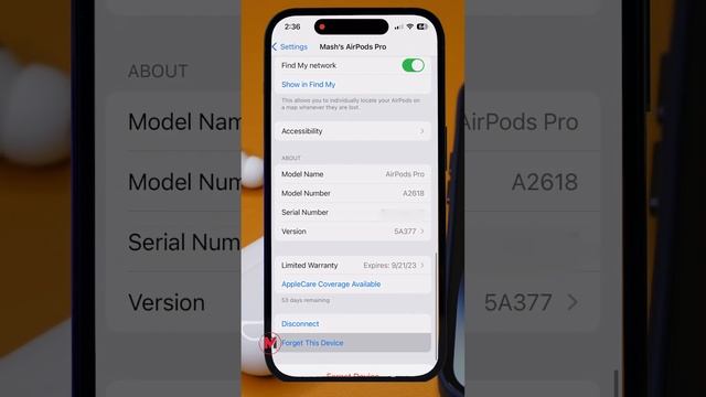 How to Hard Reset AirPods Pro 2 for Another User смотреть онлайн