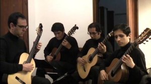 Veritas Guitar Quartet   Michael Praetorius Bransle de la Torche