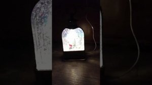 Новогодний музыкальный фонарь, светильник
