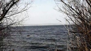 Волгоградское море, Приморск, март 2023 года