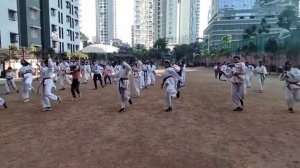 Mawashi Geri Training /Roundhouse Kick / Shotokan karate / Jodan Mawashi Geri / Mumbai Class