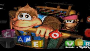 Game Over Donkey Kong Country 3 9876543210 Game Boy Advance