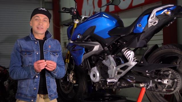 [MOTUL RUSSIA] BMW G310 oil change with Marat Kankadze & Motul