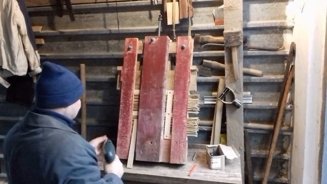 Улей из камыша своими руками. Поэтапное изготовление корпуса.