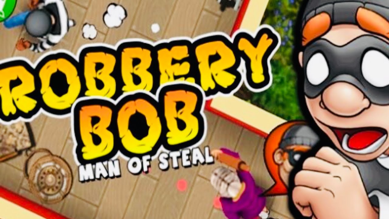 ВОРИШКА БОБ 1! ROBBERY BOB #8 КРУТОЕ ОГРАБЛЕНИЕ! Прикольная игра Robbery Bob! ВОРИШКА БОБ