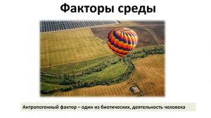 13. Среда обитания и факторы среды (5 класс) - введение в Биологию