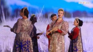 "Как земля прекрасна" - Алёна Ларькина и Образцовый ансамбль русской песни "Золотой ларец"