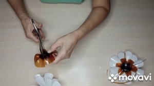 Как сделать фантазийные цветы из пластиковых бутылок!! МК ?#цветы#