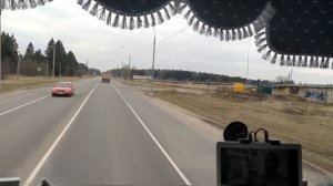 Разгрузка в ООО "Скоропусковский синтез" и едим снова на 16.5 м. полуприцепе.