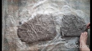 1 часть. Валяние ботиков с павловопосадским платком без звука с субтитрами