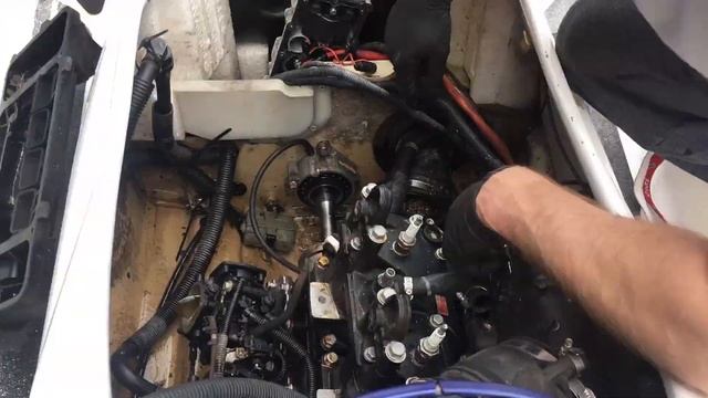 Cheap GP800R Build  Engine Removal