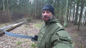 COLD STEEL 97AD18Z  мачете с гардой | обзор полевой