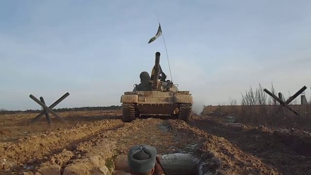 Обкатка танком Т-62 смотреть онлайн