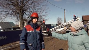 Обрезка кроны деревьев в целях сохранности линий электропередач