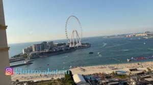 Дубай 2022. Ja Ocean View Hotel. Район “Дубай Марина”.