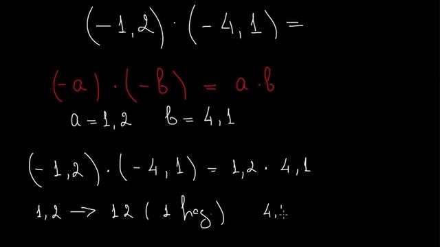 Умножение на отрицательное число B2 1 смотреть онлайн