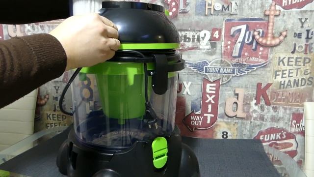 Пылесос arnica hydro rain для сухой и влажной уборки. Подготовка к влажной уборке смотреть онлайн