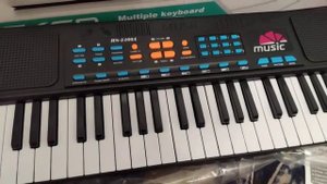 Синтезатор HS5460A 54, клавиши – настоящая находка для юных музыкантов и композиторов.