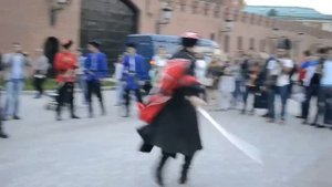 Казаки из Ставропольского края в Москве