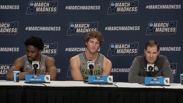 Baylor Bears & Head Coach Scott Drew React to Baylor's March Madness Opening Round Win vs. UCSB смотреть онлайн