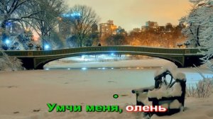 Сенчина - Лесной олень. Караоке минус. Senchina Lesnoy olen