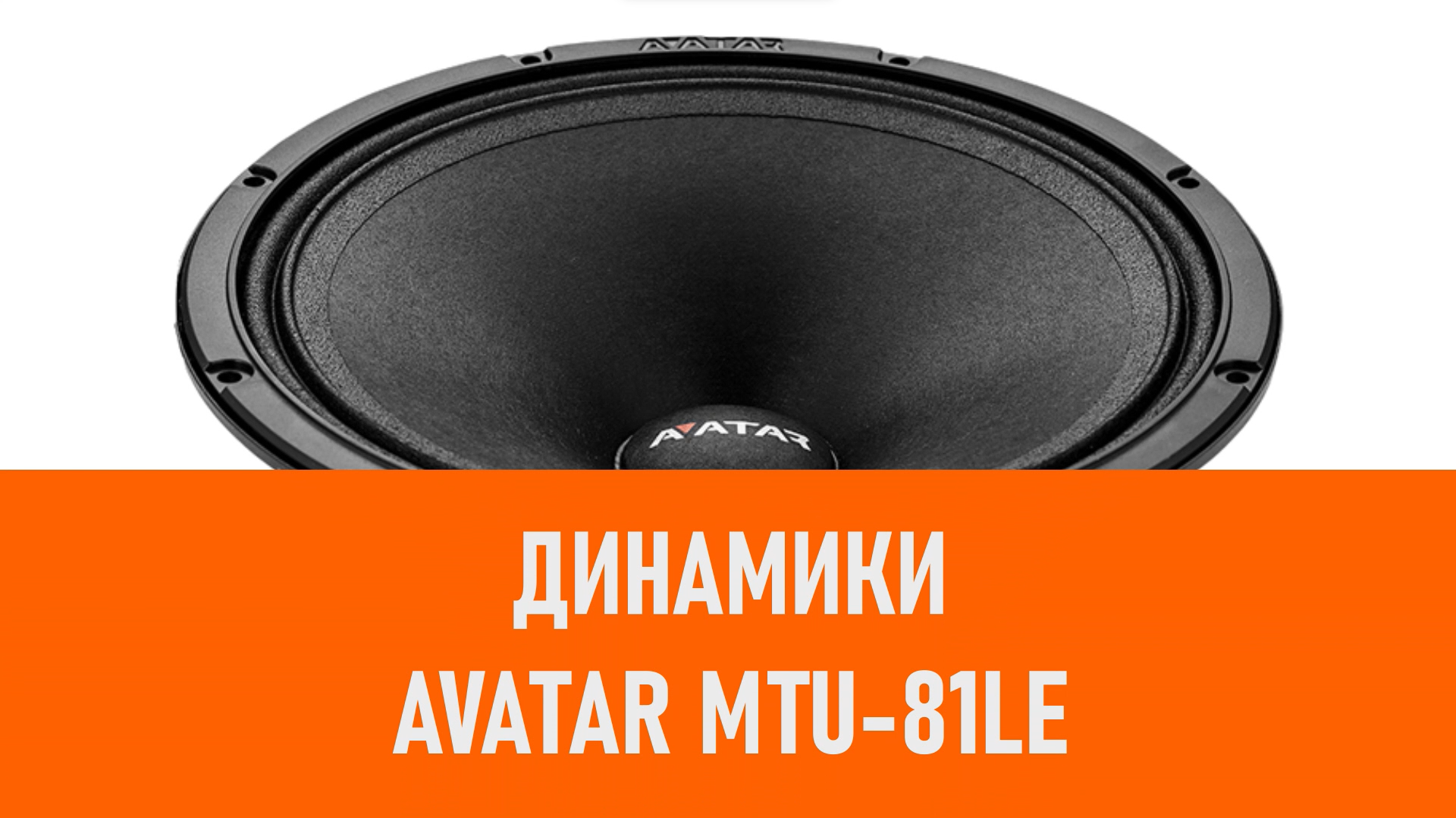 Распаковка динамиков Avatar MTU-81LE