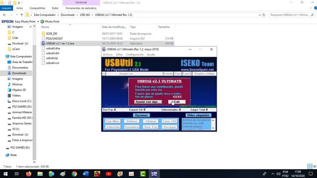 Colocando Resident Evil 4 e outros para PS2 no pendrive via USB Util 2020 смотреть онлайн