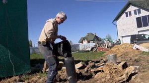 Фундамент на буронабивных сваях для каркасной бытовки своими руками
