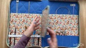 Органайзер для спиц и крючков.